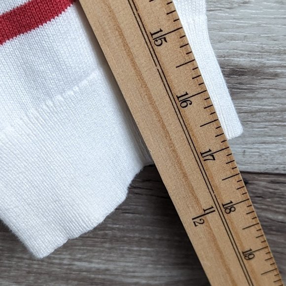 Express*Women's 3/4 Striped Sleeve Boat Neck Straight Hem Pullover Sweater~Large - Picture 10 of 10